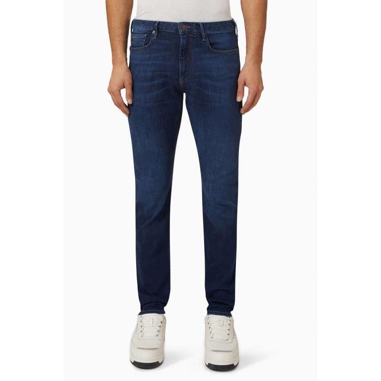 Emporio Armani - J06 Slim-fit Jeans Blue