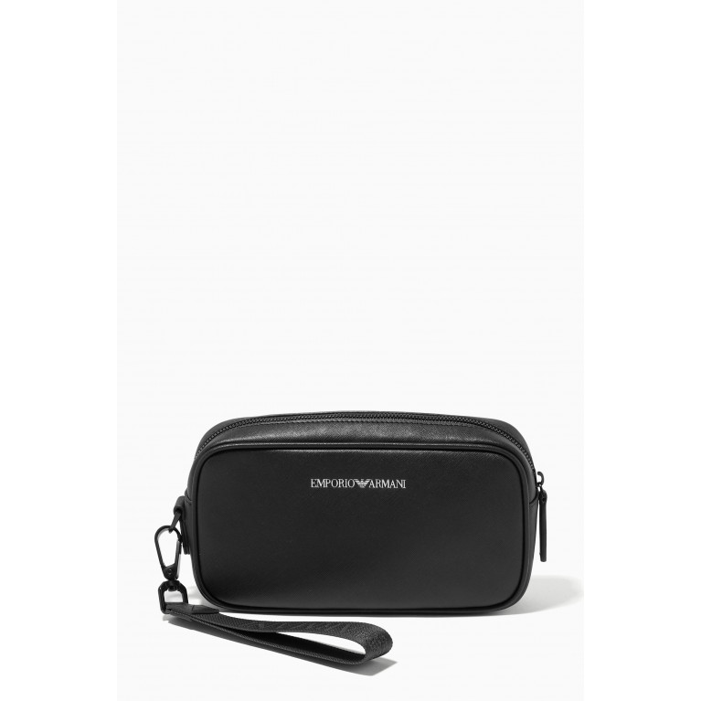 Emporio Armani - EA Essential Travel Bag in Saffiano Leather