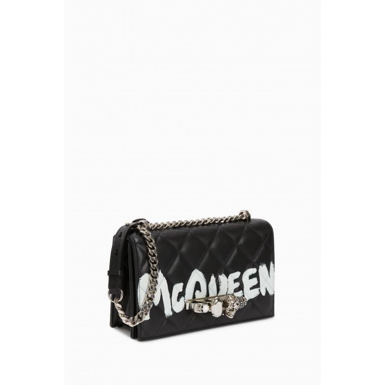 Alexander McQueen - Jewelled Satchel in Nappa Leather