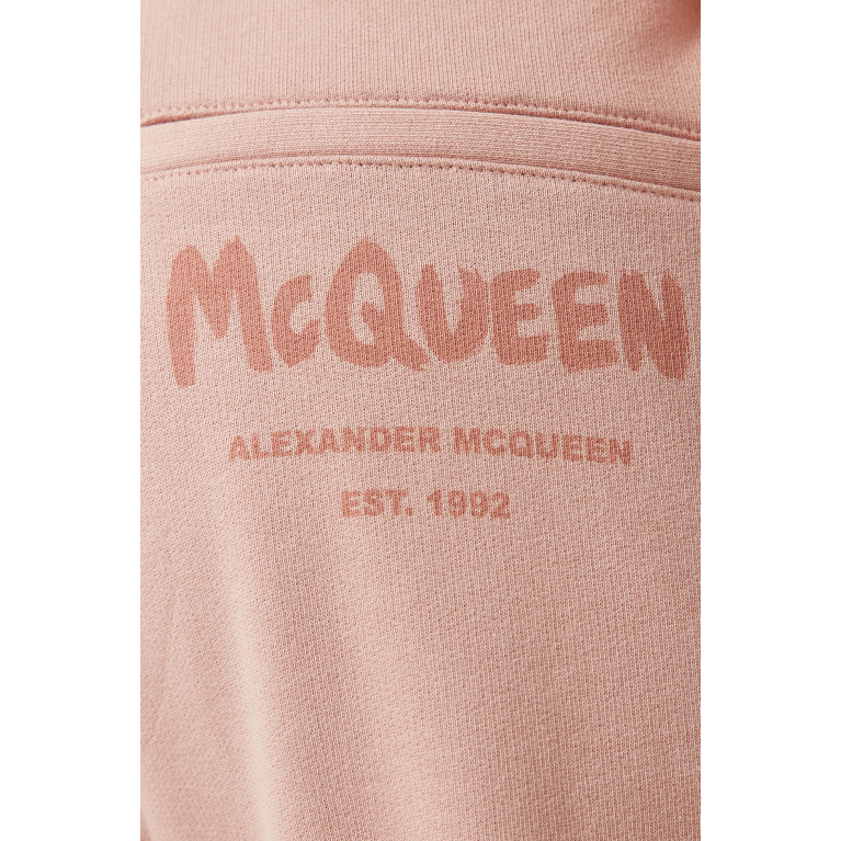 Alexander McQueen - McQueen Graffiti Joggers in Cotton Jersey