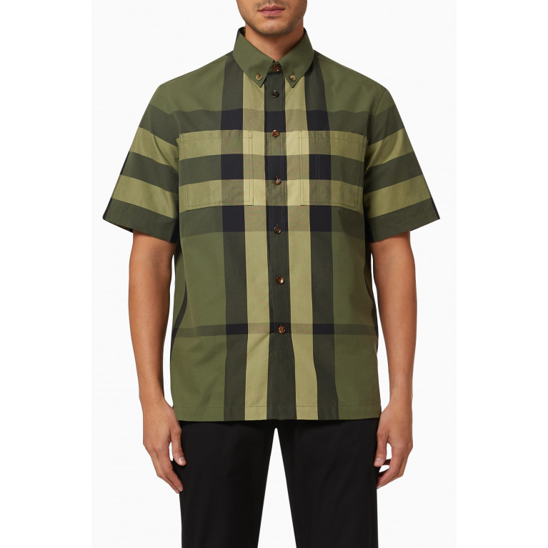 Burberry - Check Shirt in Cotton
