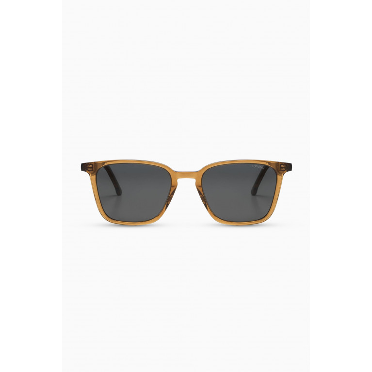 Komono - Ethan Sand Square Sunglasses in Acetate
