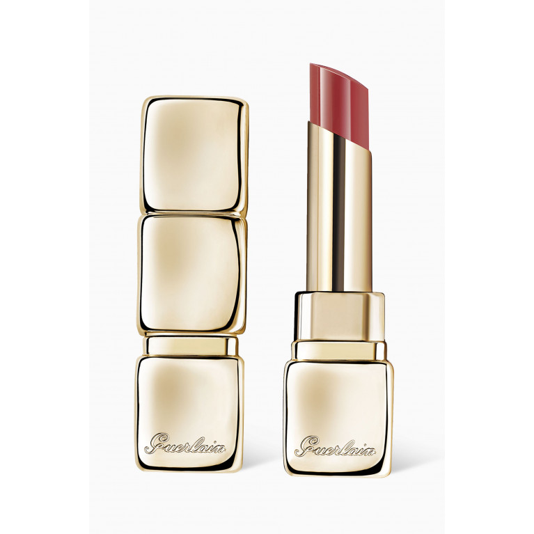 Guerlain - 229 Petal Blush KissKiss Shine Bloom Lipstick Balm, 3.2g