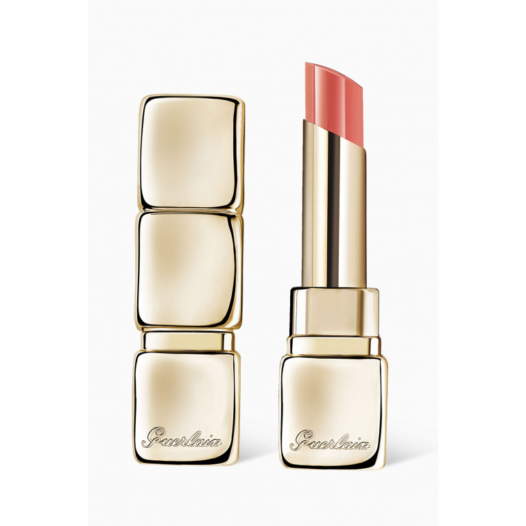 Guerlain - 309 Fresh Coral KissKiss Shine Bloom Lipstick Balm, 3.2g