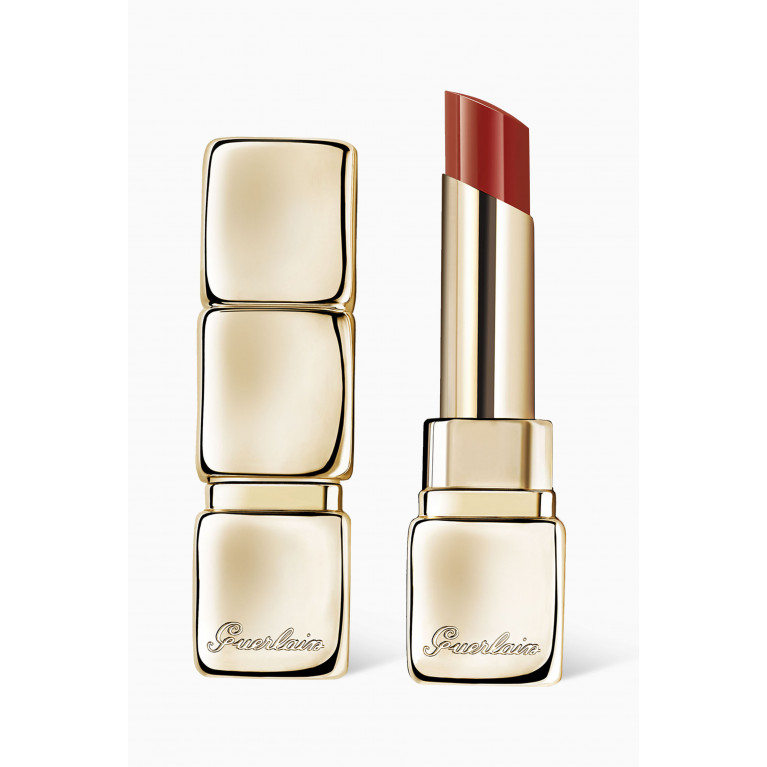 Guerlain - 509 Wild Kiss KissKiss Shine Bloom Lipstick Balm, 3.2g