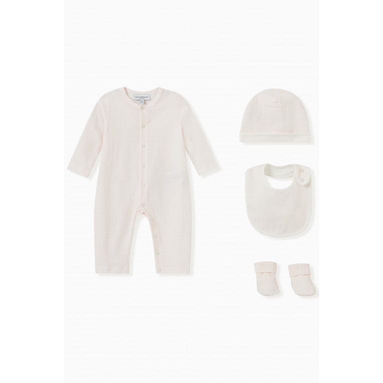 Emporio Armani - Emporio Armani - EA Micro Eagle Logo Pyjama Set in Cotton