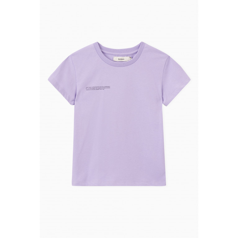 Pangaia - Organic Cotton T-shirt Orchid Purple