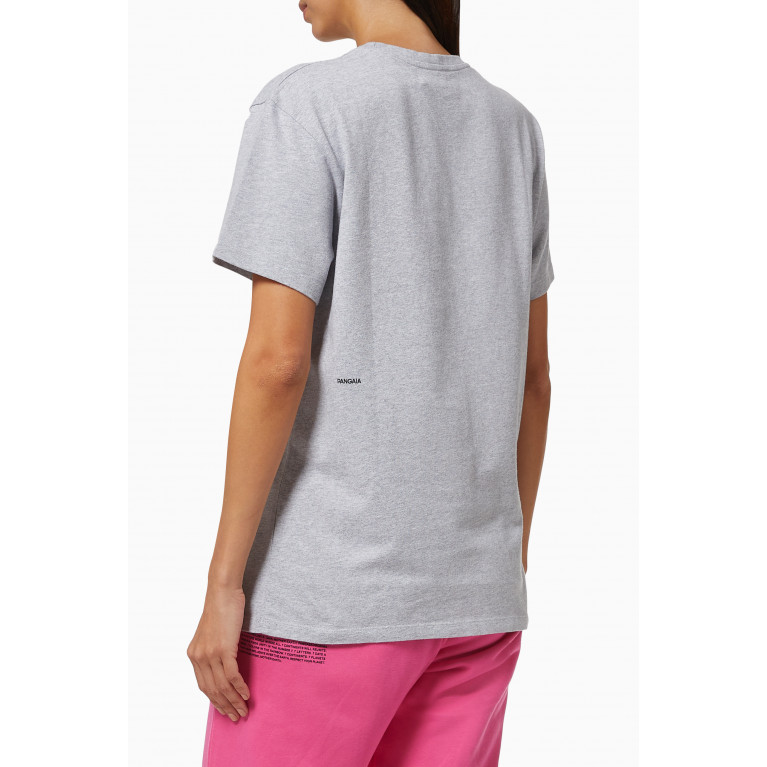Pangaia - Organic Cotton T-shirt with C-FIBER™ Grey