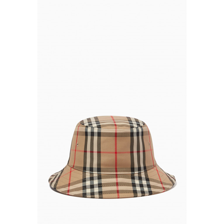 Burberry - Vintage Check Bucket Hat in Technical Cotton