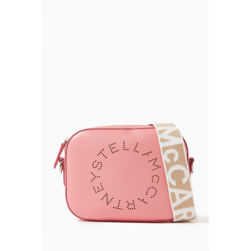 Stella McCartney - Mini Stella Logo Bag in Eco Alter Nappa Pink