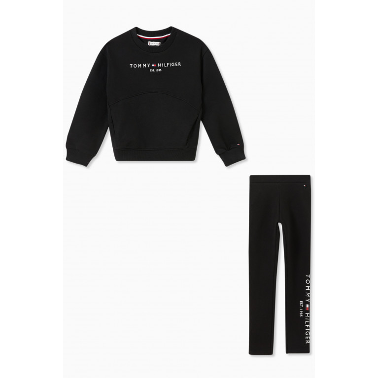 Tommy Hilfiger - Essential Sweatshirt And Leggings Set in Organic Blend