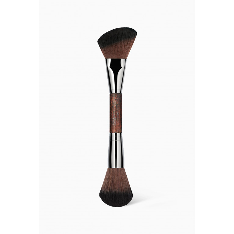 Make Up For Ever - Double-Ended Sculpting Brush - 158