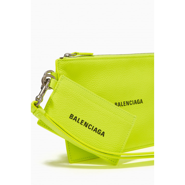 Balenciaga - Cash Pouch with Card Holder in Grained Calfskin