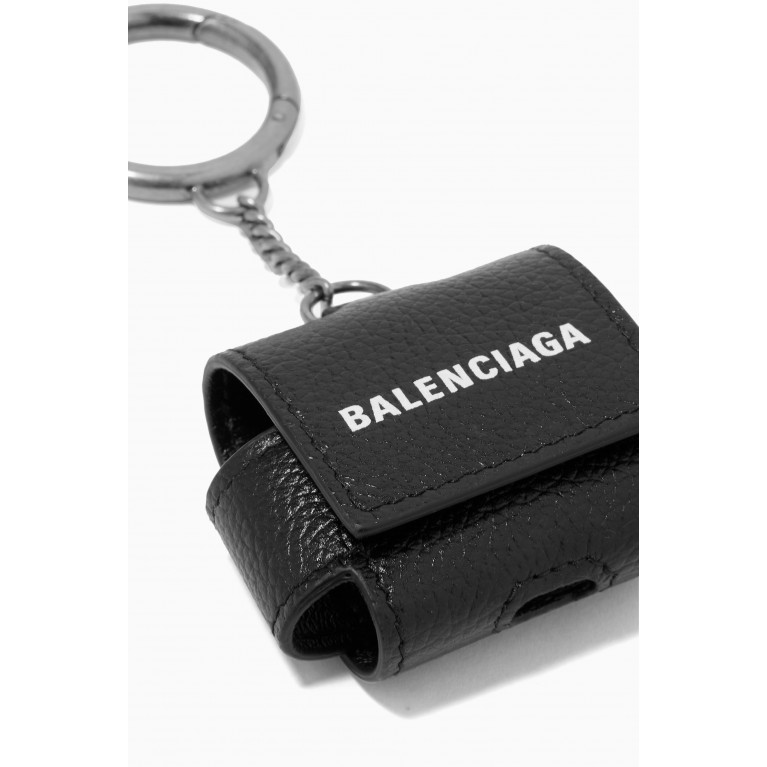Balenciaga - Cash EarPods Pro Holder in Grained Calfskin