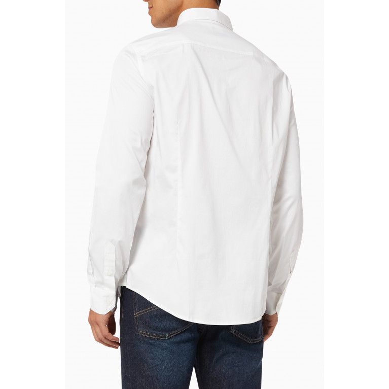 Armani Exchange - Slim Fit Shirt in Cotton White