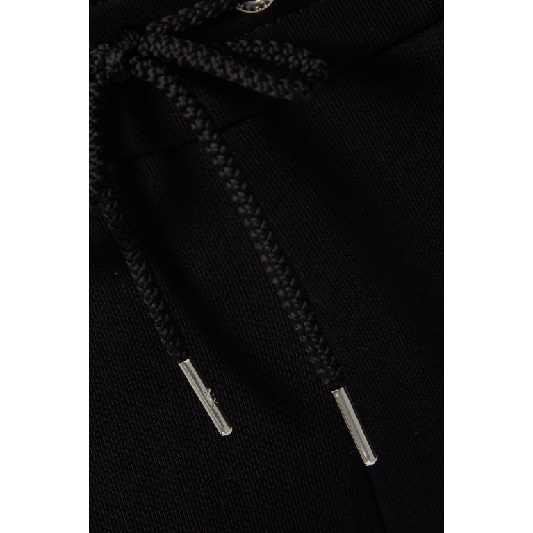 Armani Exchange - A|X Icon Logo Joggers in Cotton Knit Black
