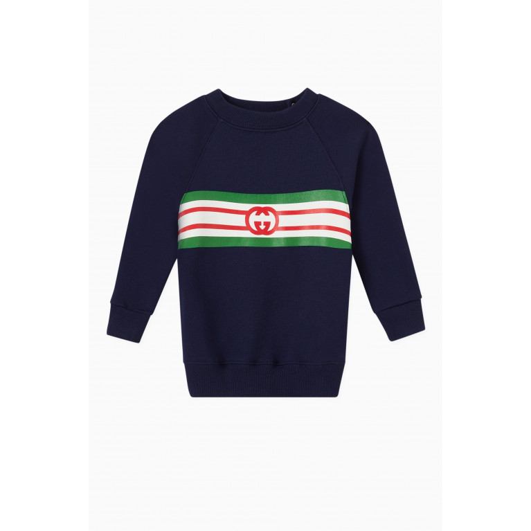 Gucci - Interlocking G Baby Sweatshirt in Cotton