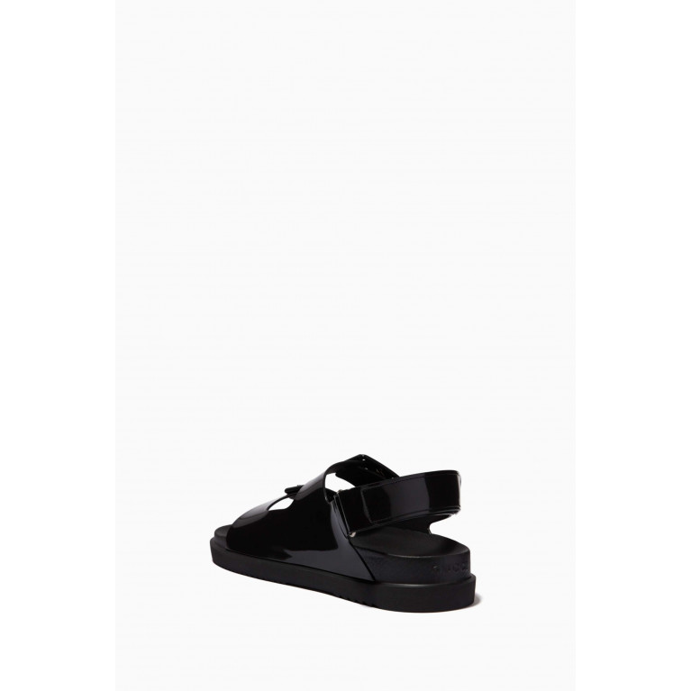 Gucci - Isla Sandals in Rubber Black