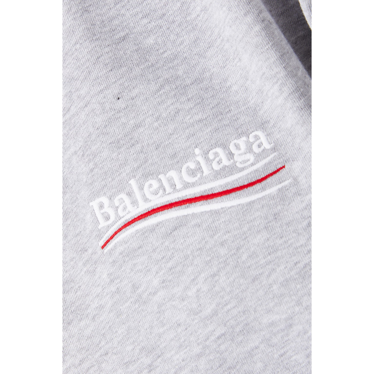 Balenciaga - Political Campaign Large Fit T-shirt in Organic Vintage Jersey Grey