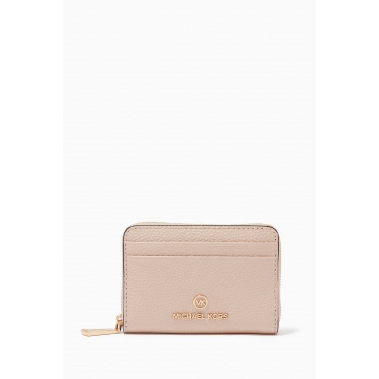 MICHAEL KORS - Small Jet Set Wallet in Leather