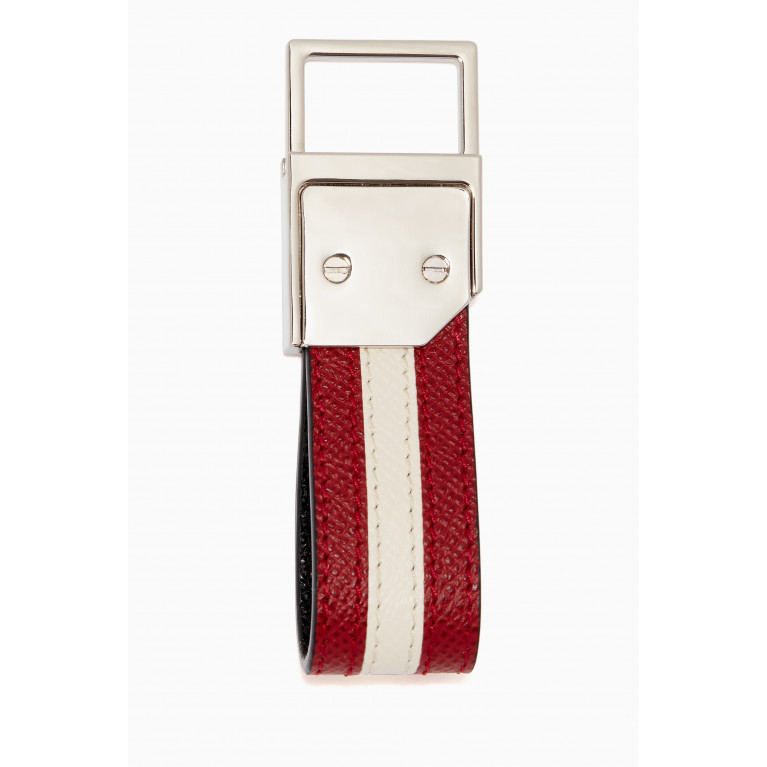 Bally - Tancy Key Holder in Metal & Leather
