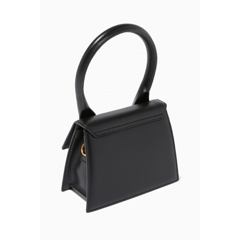 Jacquemus - Le Chiquito Moyen Small Bag in Leather Black