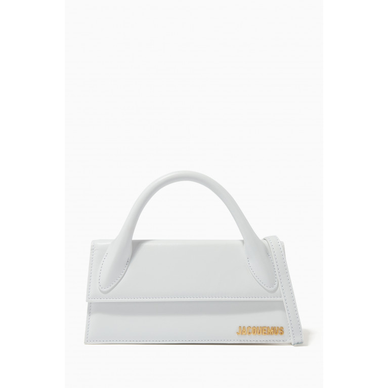 Jacquemus - Le Chiquito Long Bag in Leather White