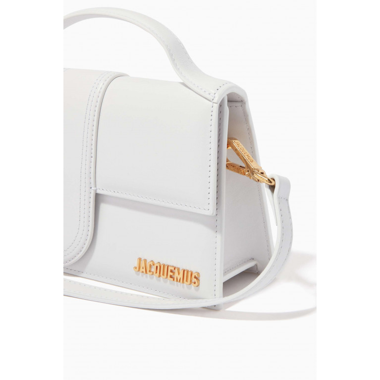 Jacquemus - Le Grand Bambino Bag in Leather White