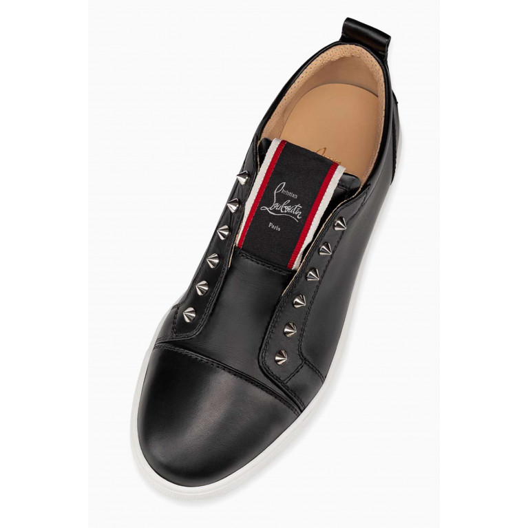 Christian Louboutin - F.A.V. Fique A Vontade Slip-on Sneakers in Leather