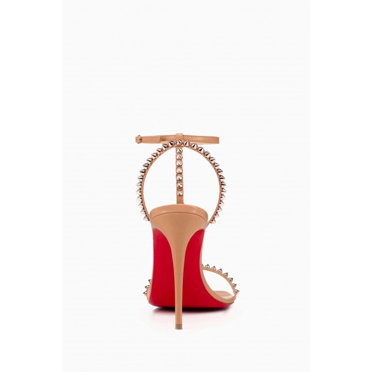 Christian Louboutin - So Me 100 Studded Sandals in Leather