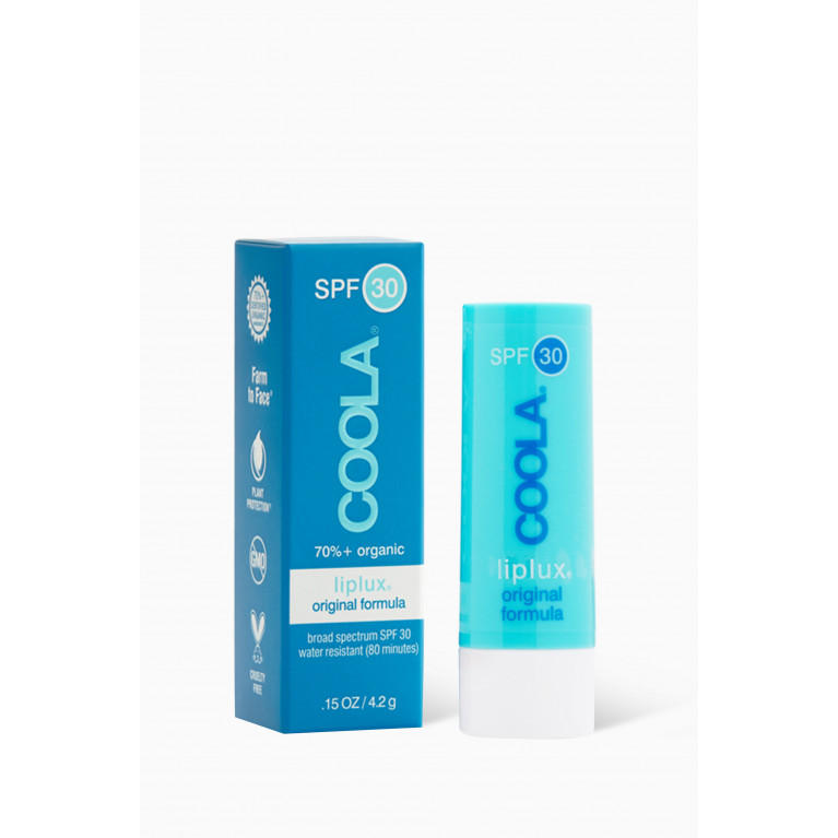 Coola - Classic Liplux® Organic Lip Balm Sunscreen SPF 30 – Original, 4.2g
