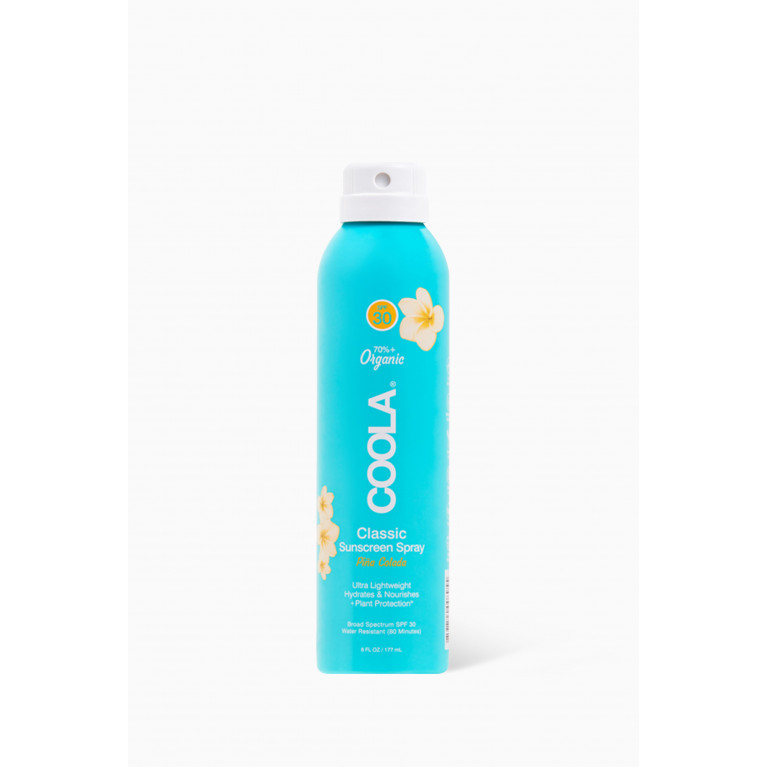 Coola - Piña Colada – Classic Body Organic Sunscreen Spray SPF30, 177ml