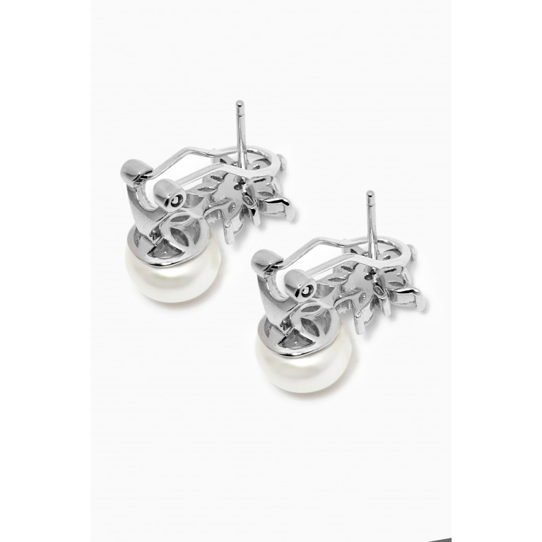 The Jewels Jar - The Jewels Jar - Belle Pearl Drop Earrings in Sterling silver