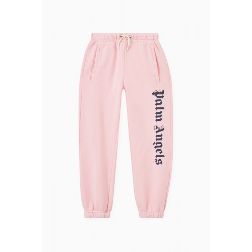 Palm Angels - Logo Sweatpants in Cotton Terry