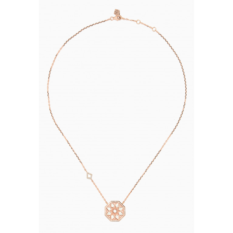 Samra - Classic Turath Small Pendant in 18kt Rose Gold