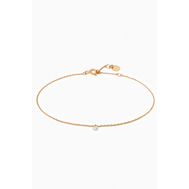 The Alkemistry - Aria Bracelet with Diamond in 18kt Yellow Gold