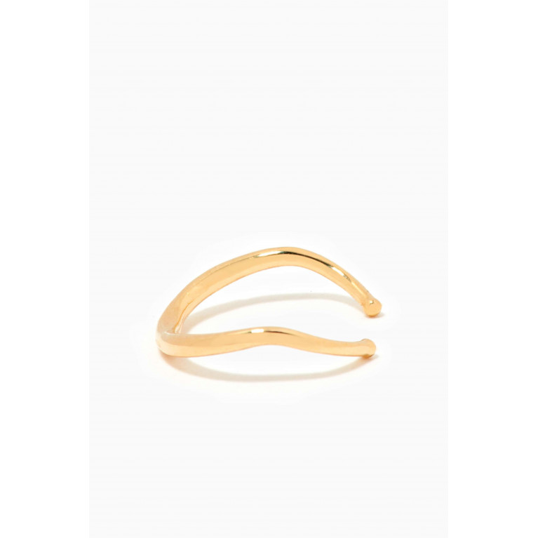 The Alkemistry - Aria Comfort Single Ear Cuff in 18kt Yellow Gold