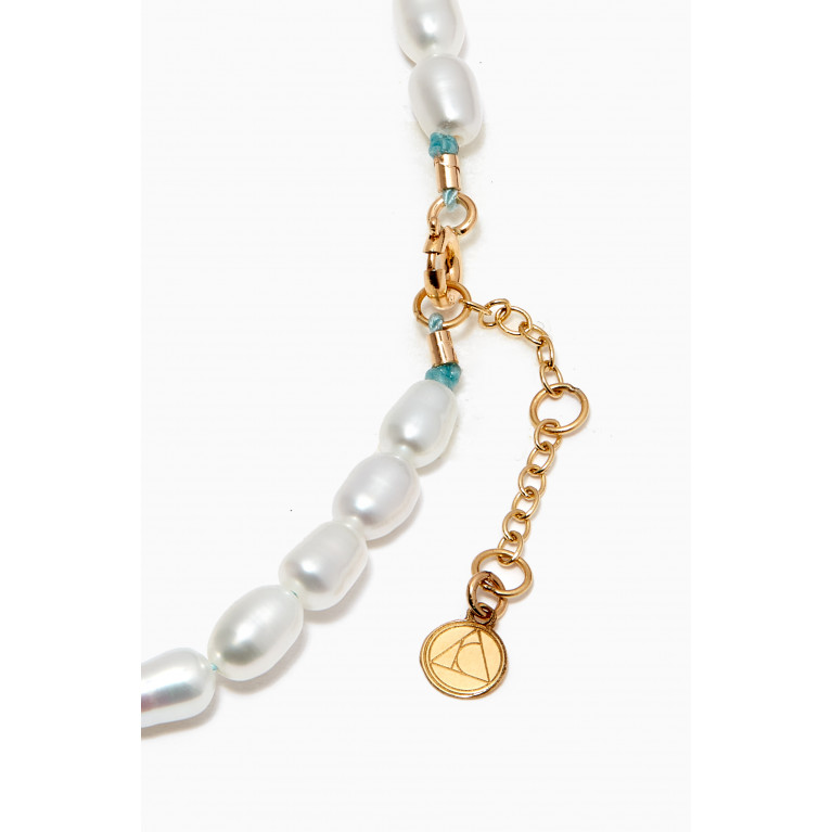The Alkemistry - Vianna Bracelet with Large Pearls in 18kt Yellow Gold