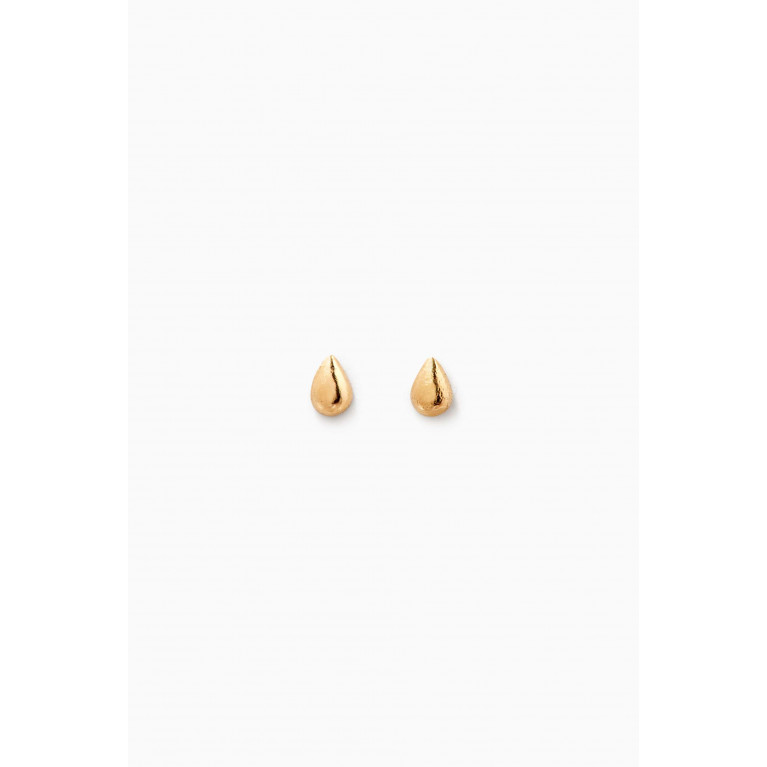 The Alkemistry - Vianna Pear Drop Earrings in 18kt Yellow Gold