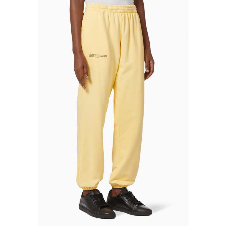 Pangaia - Lightweight Organic Cotton Track Pants Buttercup Yellow