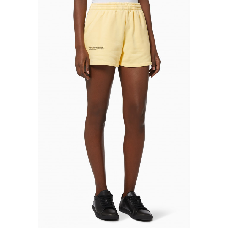 Pangaia - Lightweight Organic Cotton Shorts Buttercup Yellow