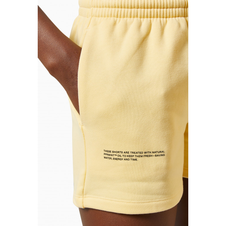 Pangaia - Lightweight Organic Cotton Shorts Buttercup Yellow