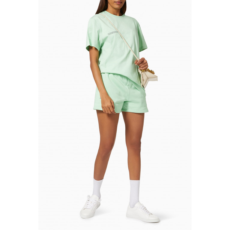 Pangaia - Lightweight Organic Cotton Shorts Matcha Green