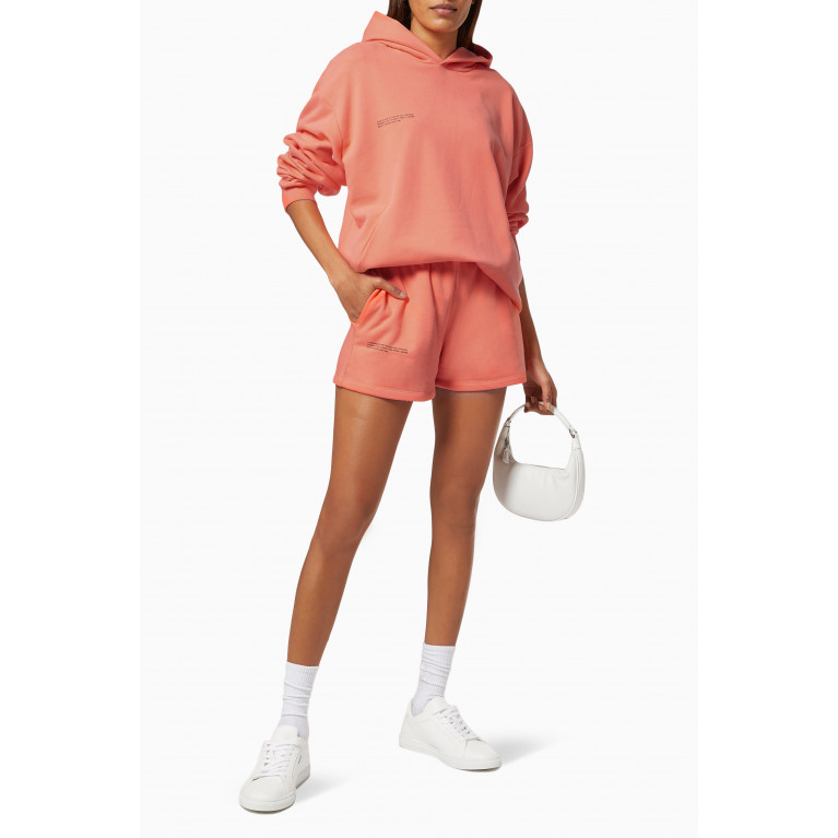 Pangaia - Lightweight Organic Cotton Shorts Salmon Pink