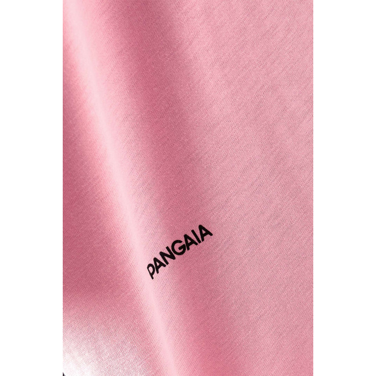 Pangaia - Lightweight Organic Cotton Long T-shirt Dress Sakura Pink