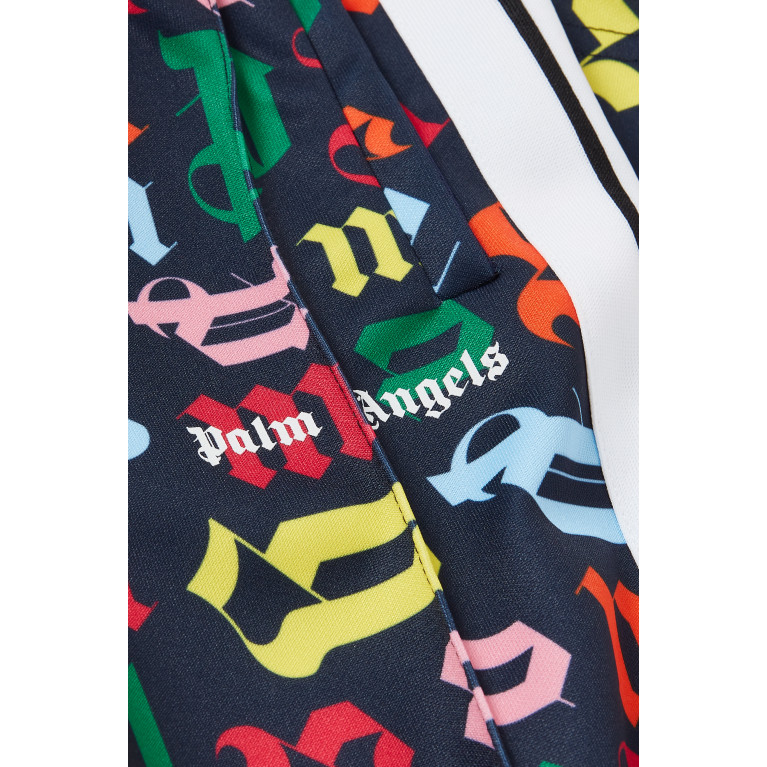Palm Angels - Broken Monogram Track Pants in Technical Fabric