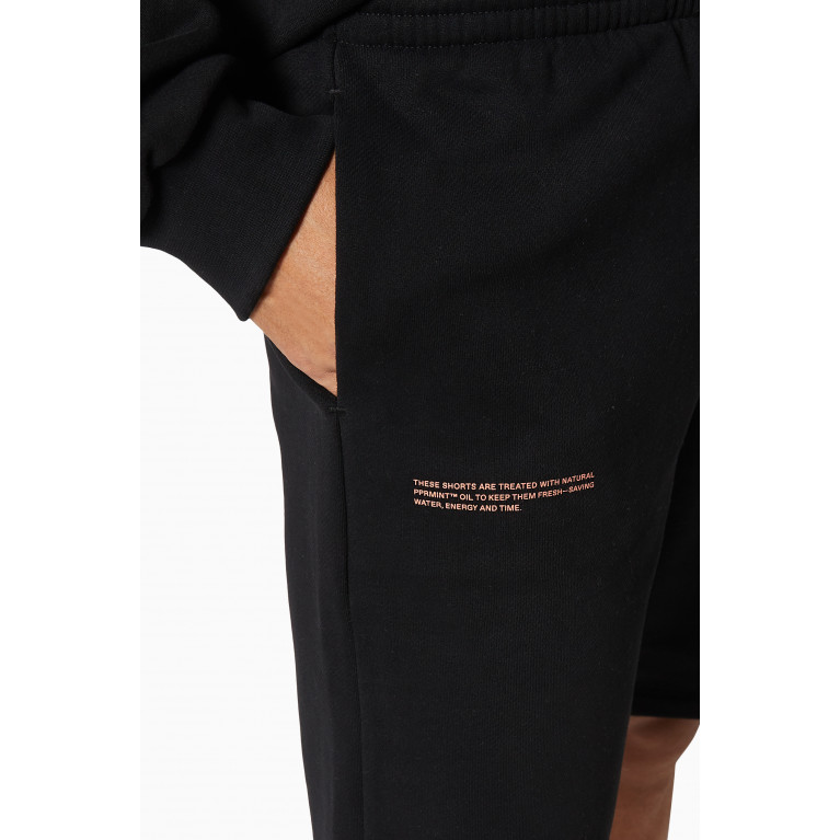 Pangaia - Lightweight Organic Cotton Long Shorts Black