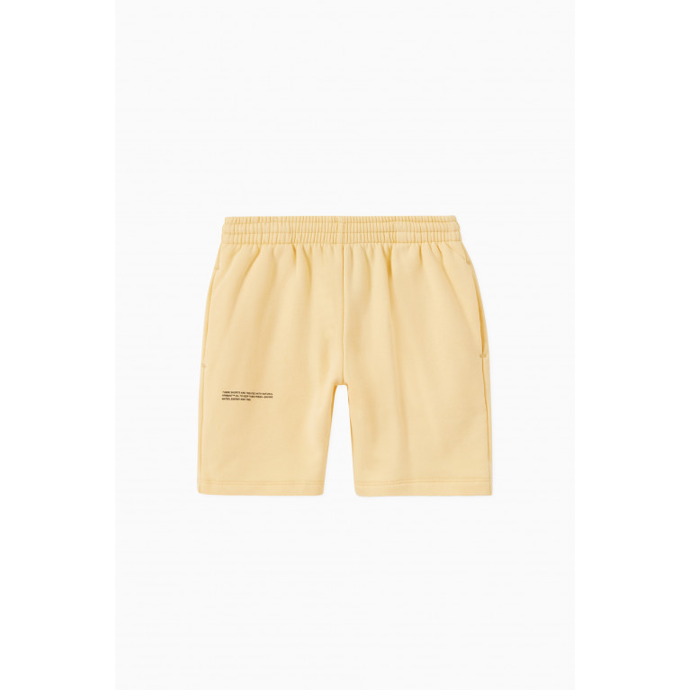 Pangaia - Organic Cotton Long Shorts Buttercup Yellow