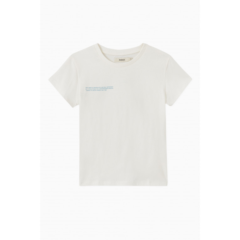 Pangaia - Organic Cotton T-shirt Off White