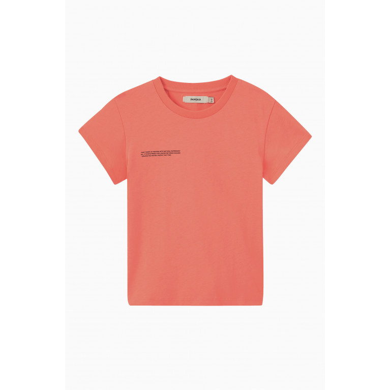Pangaia - Organic Cotton T-shirt Salmon Pink